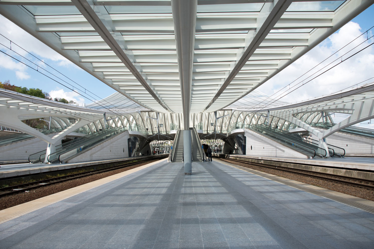 Station Guillemins Luik perron II